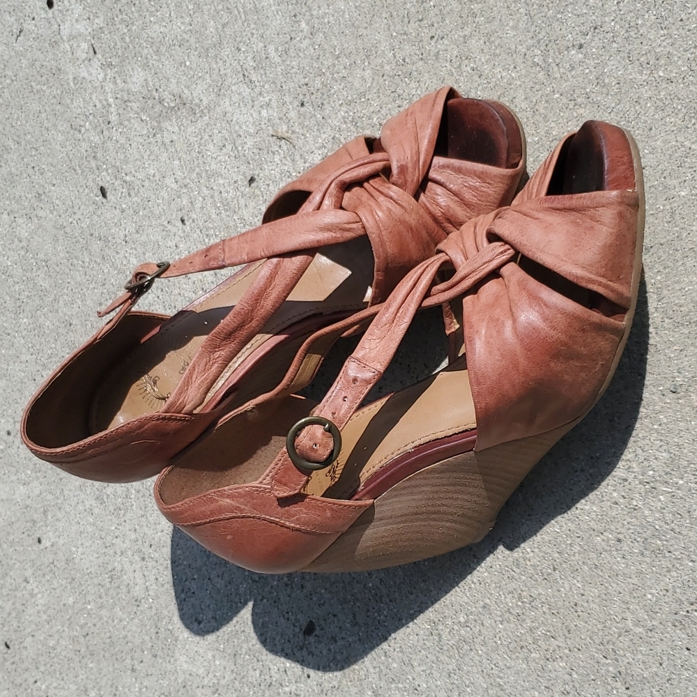 Rust Colored Brown Wedges
